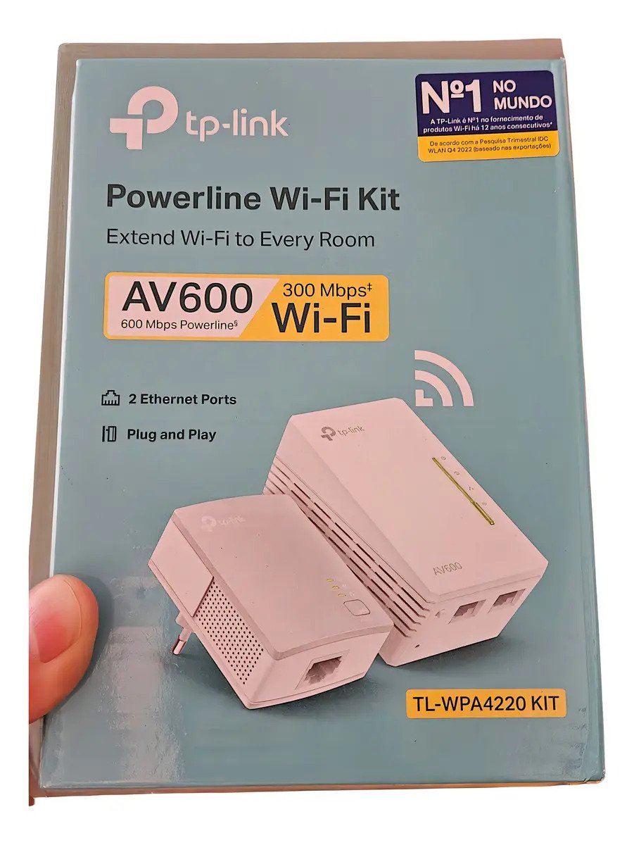 Kit Powerline TP-Link TL-WPA4220 AV600 con WiFi 300 Mbps – foto 6