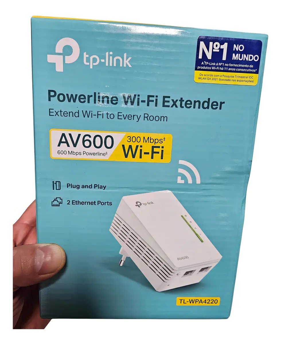 Extensor WiFi Powerline TP-Link TL-WPA4220 AV600 (unidad) – foto 2