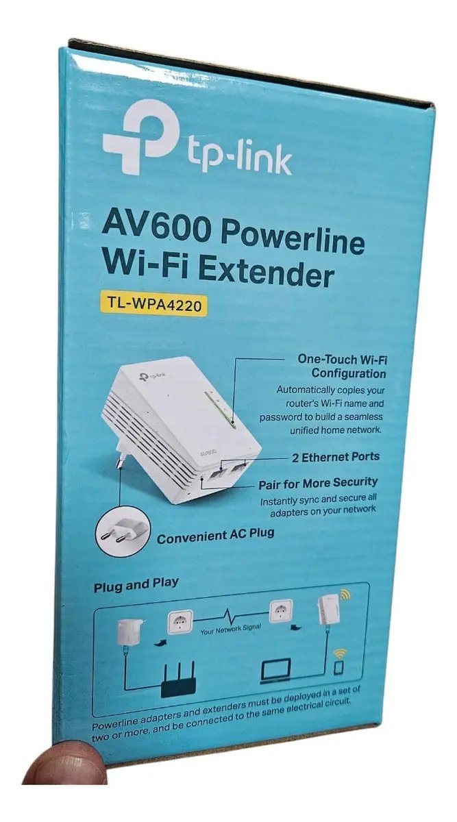 Extensor WiFi Powerline TP-Link TL-WPA4220 AV600 (unidad) – foto 3