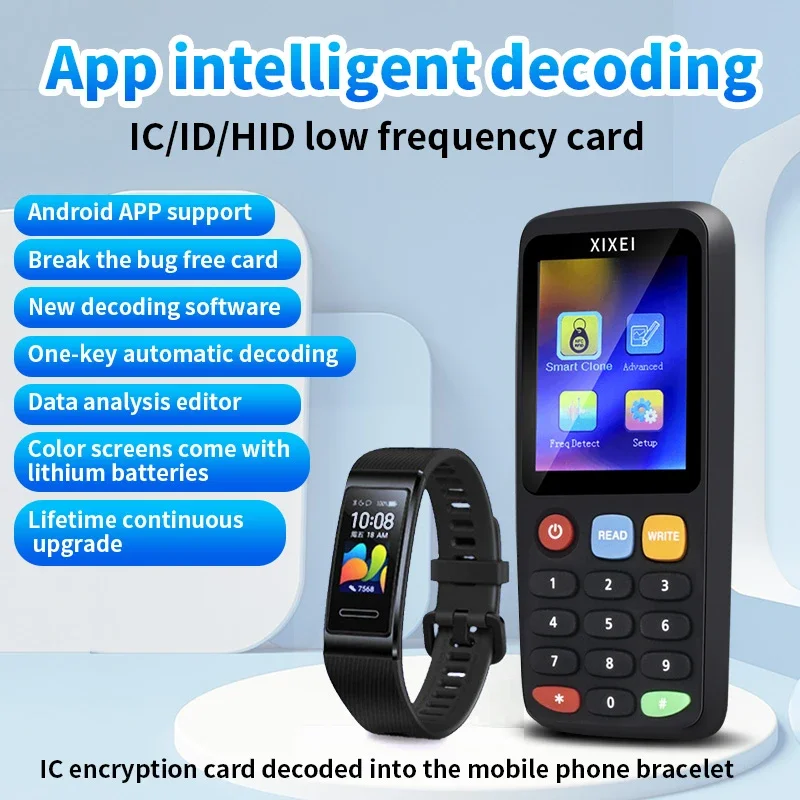 Duplicador RFID/NFC X7 con llaveros – foto 4