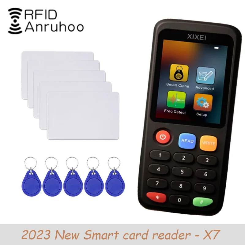 Duplicador RFID/NFC X7 con llaveros – foto 2