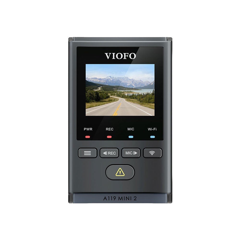 VIOFO A119 Mini 2 dashcam 2K 60fps vista frontal